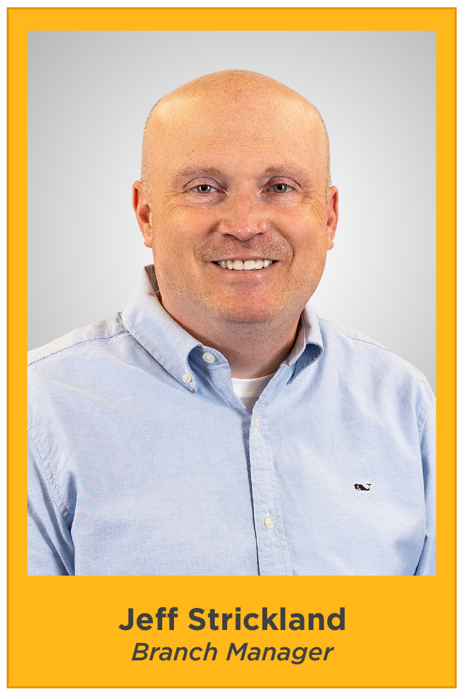 Jeff Strickland, Branch Manager in Louisburg, NC