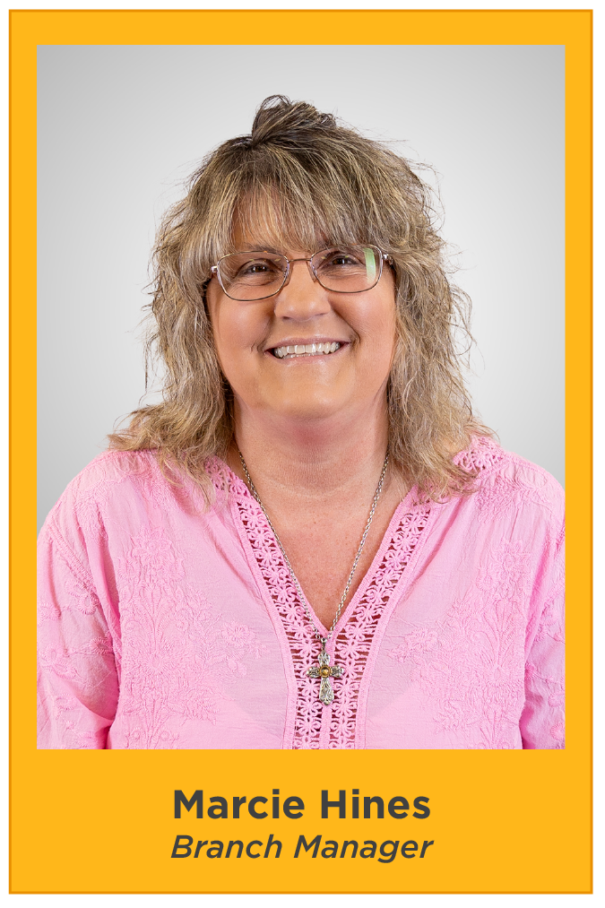 Marcie Hines, Branch Manager in Wallace, NC